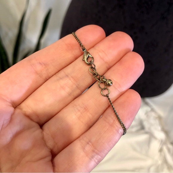 💸 5/20 Large Egyptian Goddess Isis Statement Necklace w/ Orange Stone - Picture 9 of 10